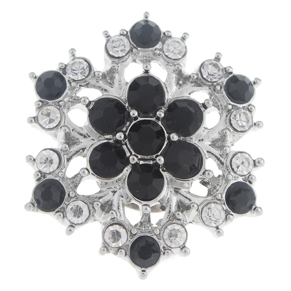 20mm design Snap Button with rhinestone