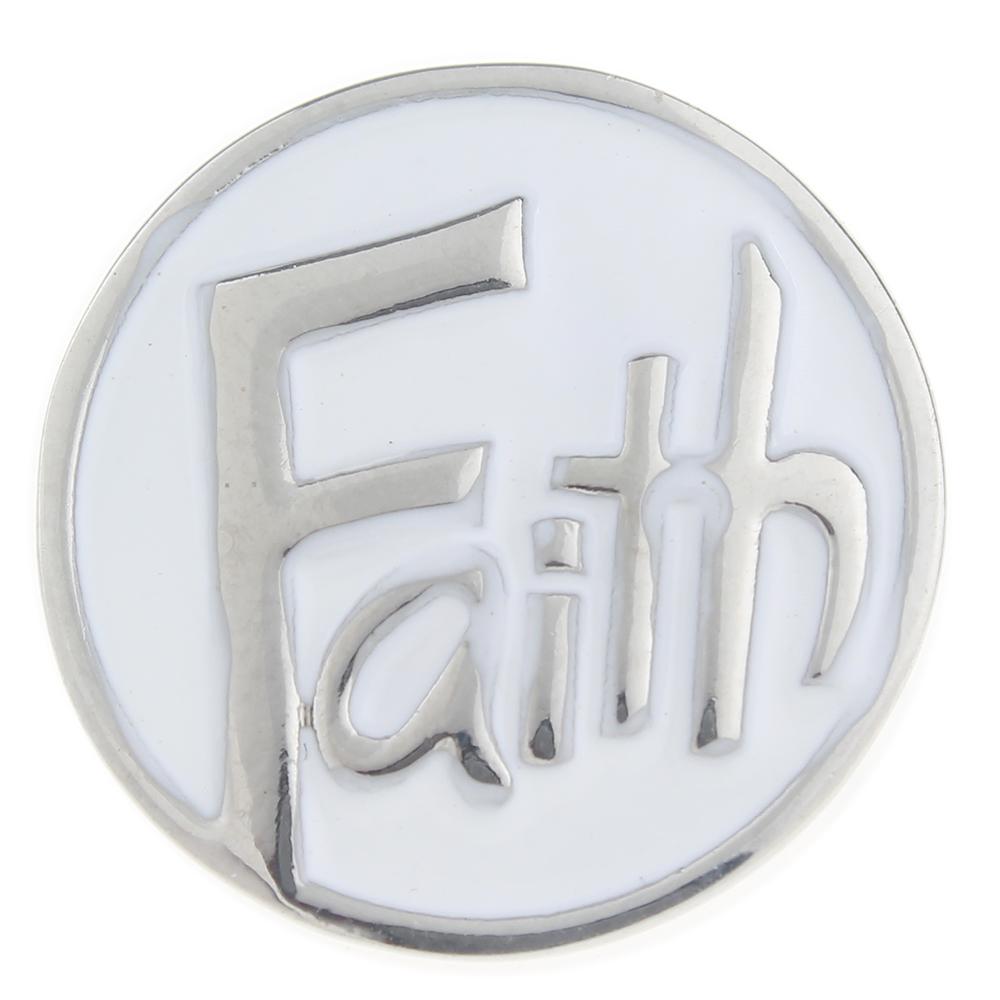 20mm faith Snap Button with enamel