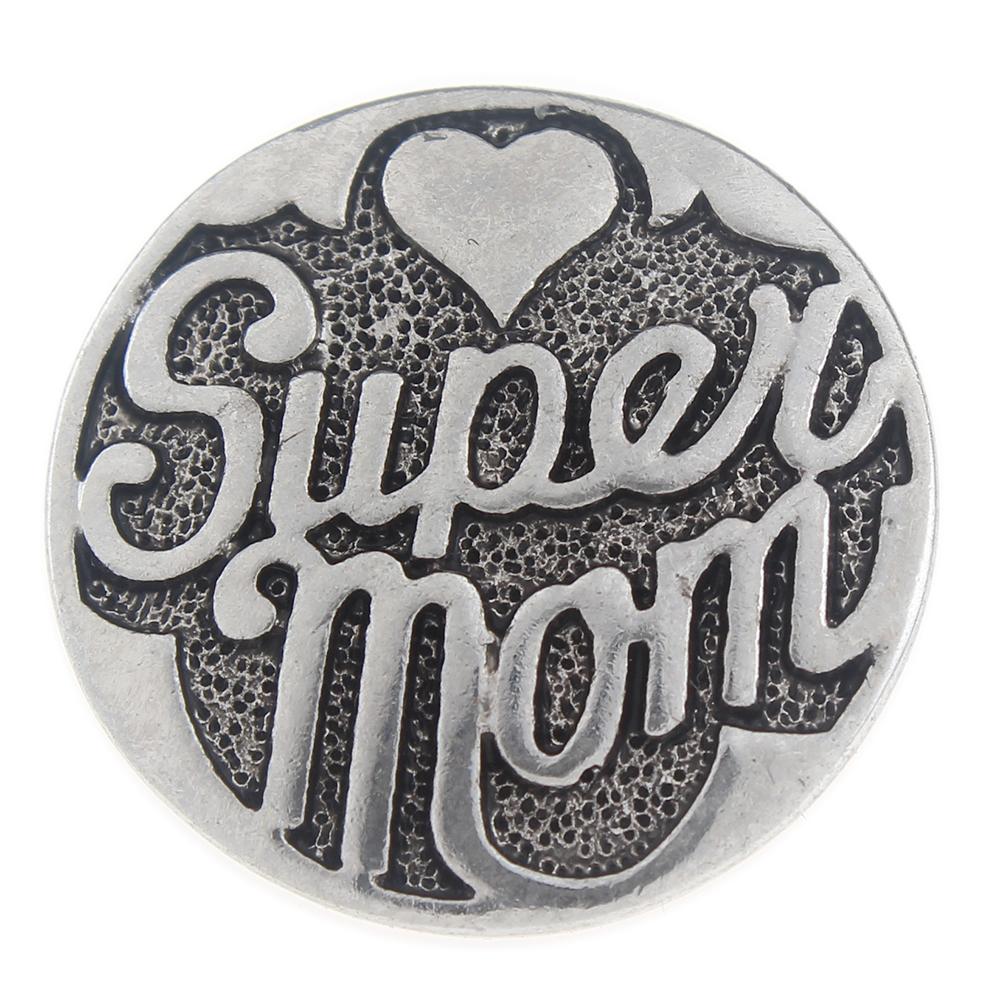 20mm super mother Snap Button with enamel