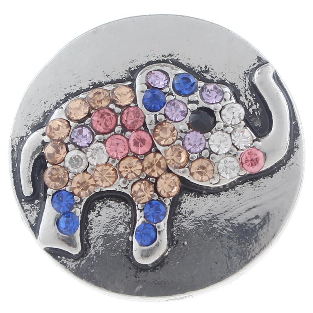 20MM snaps with rhinestone Snap Button