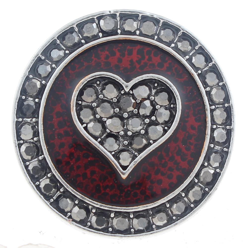 20MM snaps with rhinestone Snap Button