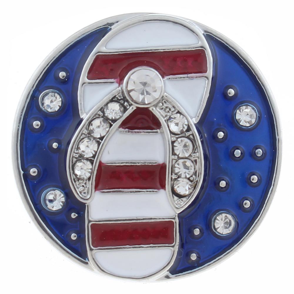 20MM snaps with rhinestone Snap Button