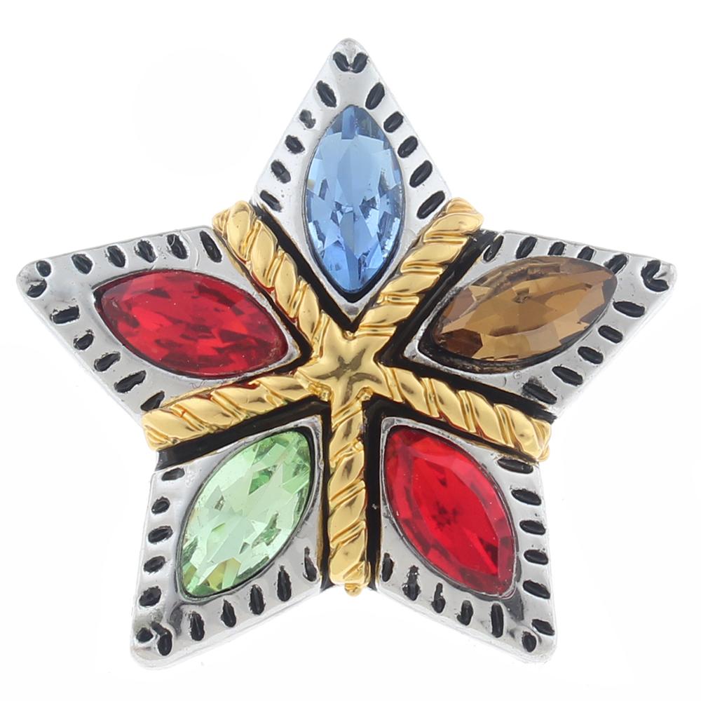 20MM snaps with rhinestone Snap Button