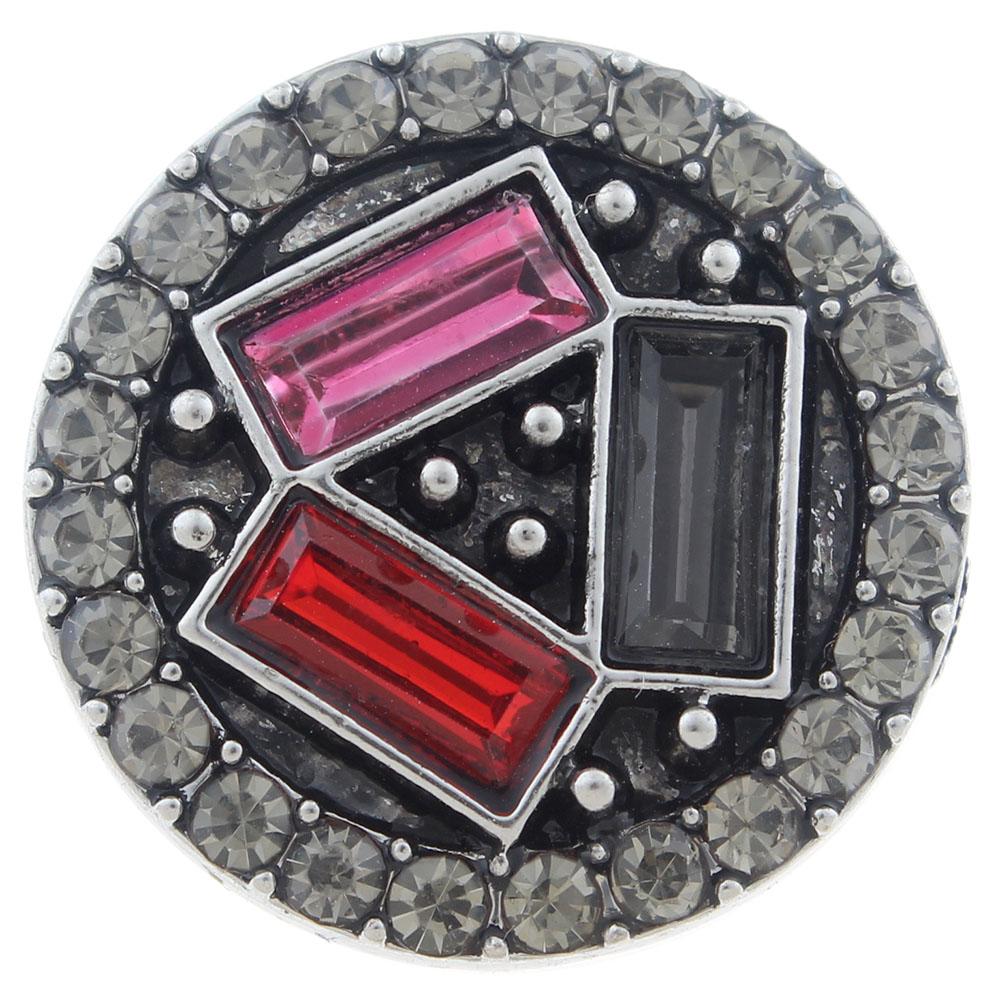 20MM snaps with rhinestone Snap Button