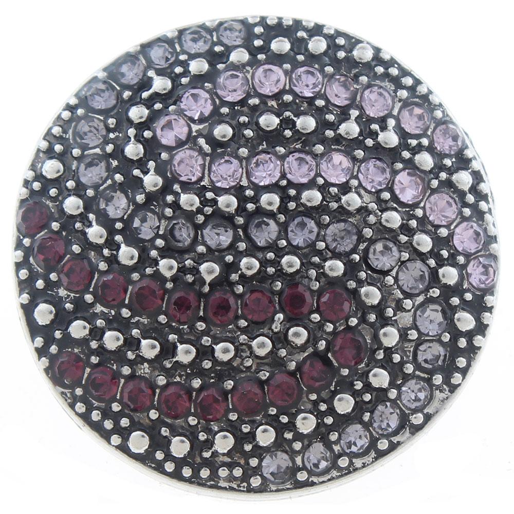 20MM snaps with rhinestone Snap Button