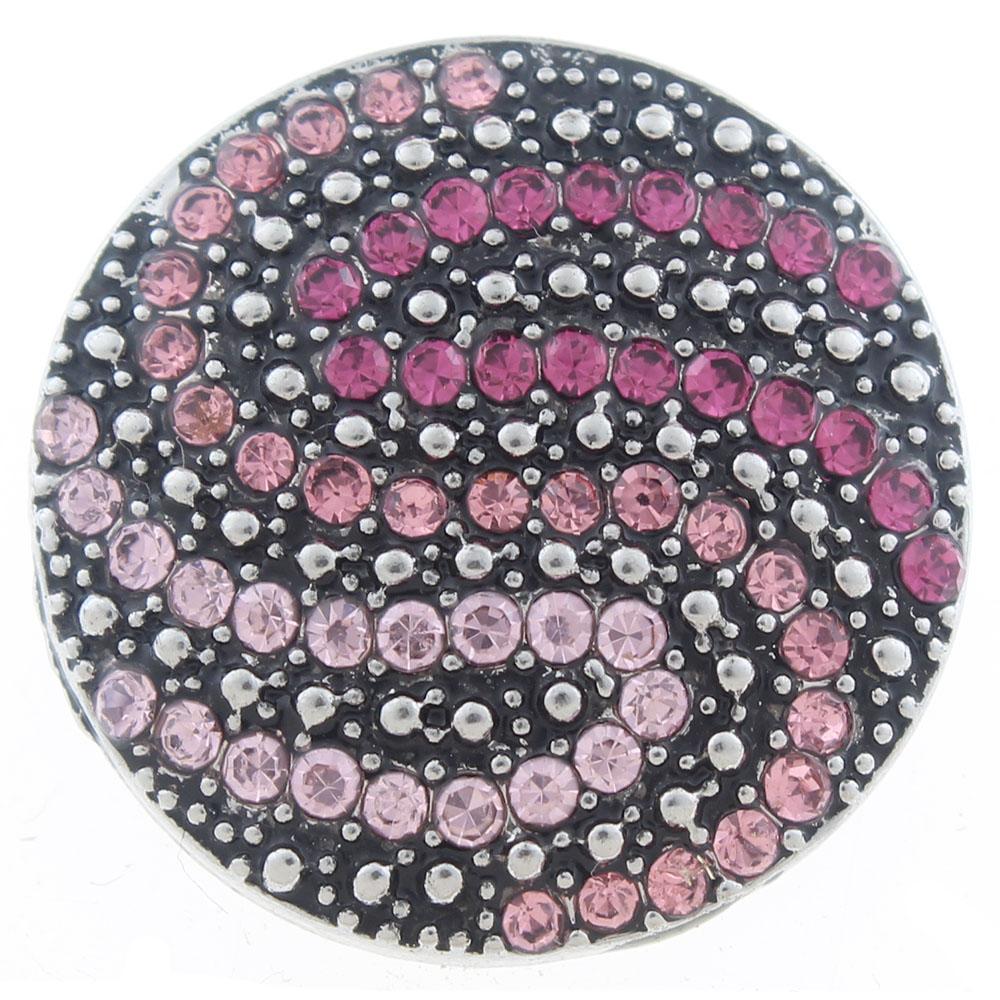 20MM snaps with rhinestone Snap Button