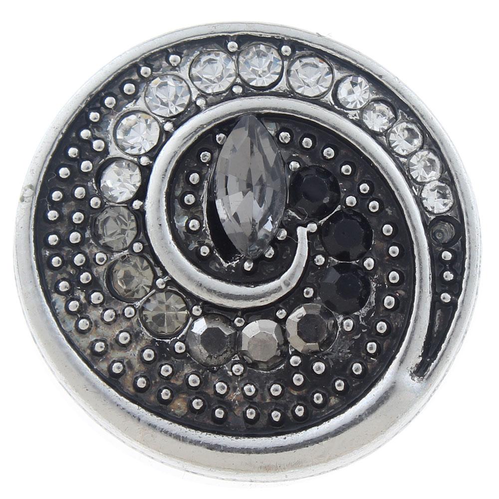 20MM snaps with rhinestone Snap Button