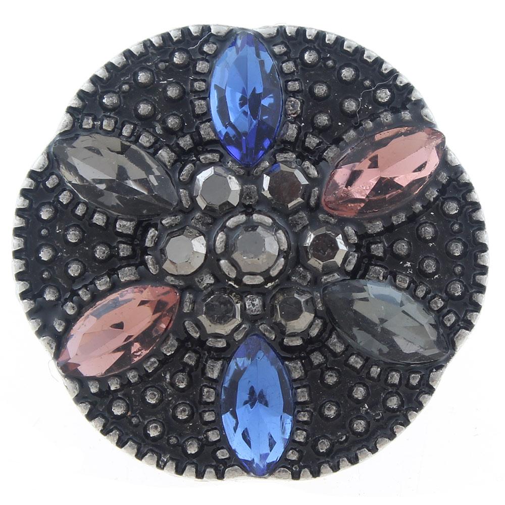 20MM snaps with rhinestone Snap Button