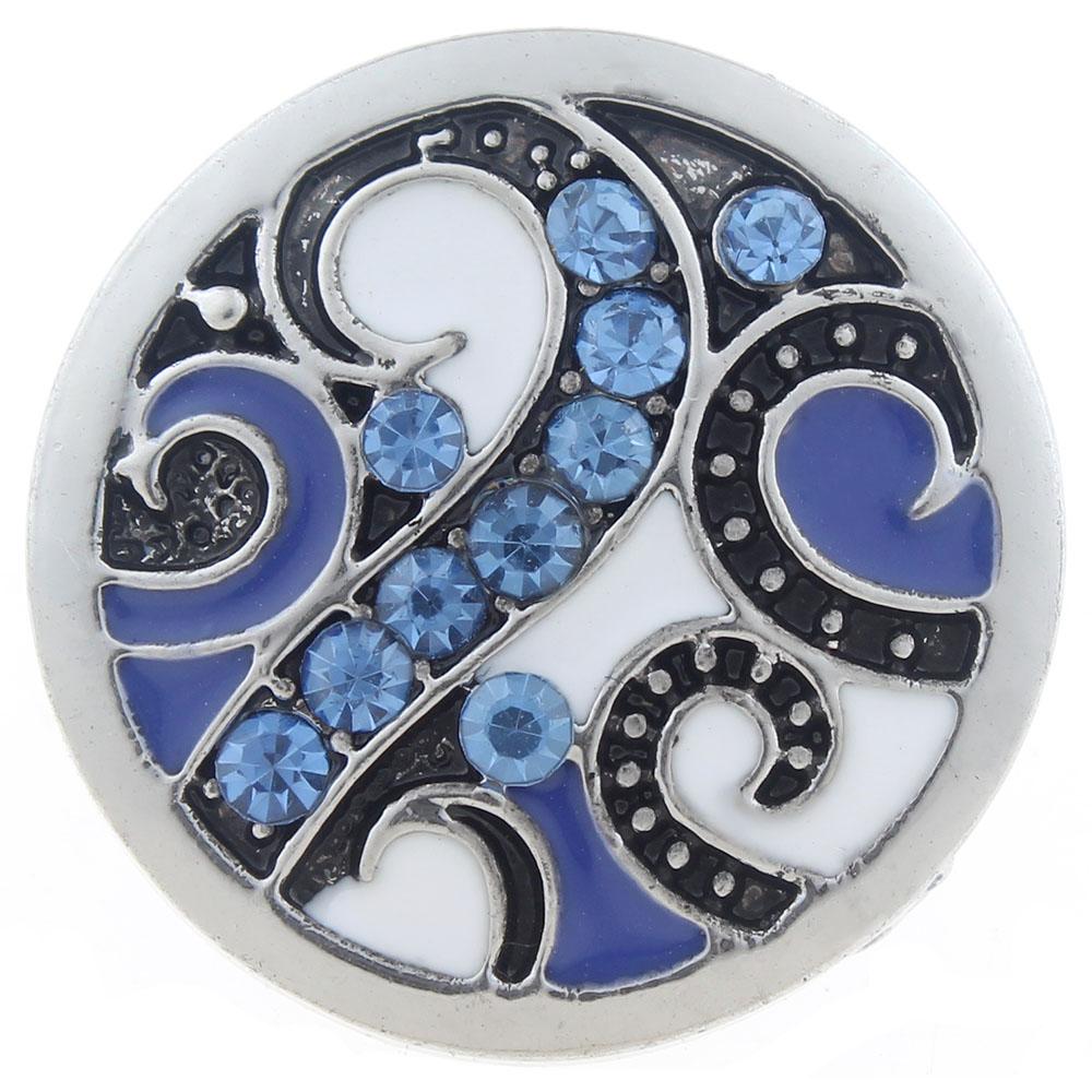 20MM snaps with rhinestone Snap Button
