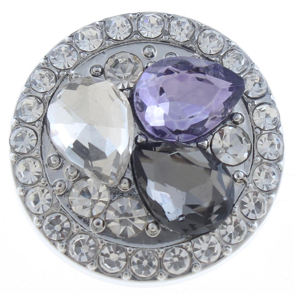 20MM snaps with rhinestone Snap Button