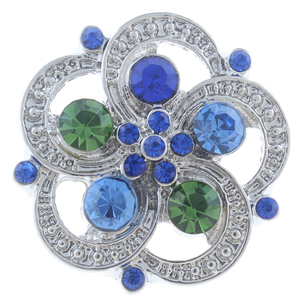 20MM snaps with rhinestone Snap Button