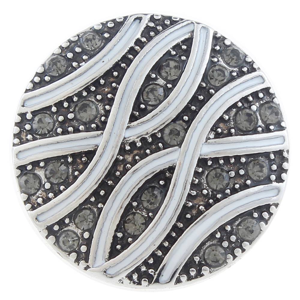 20MM snaps with rhinestone Snap Button