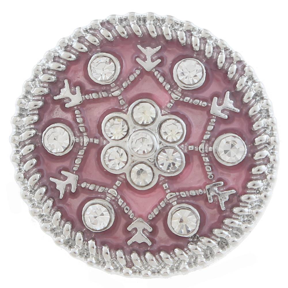 20MM snaps with rhinestone Snap Button