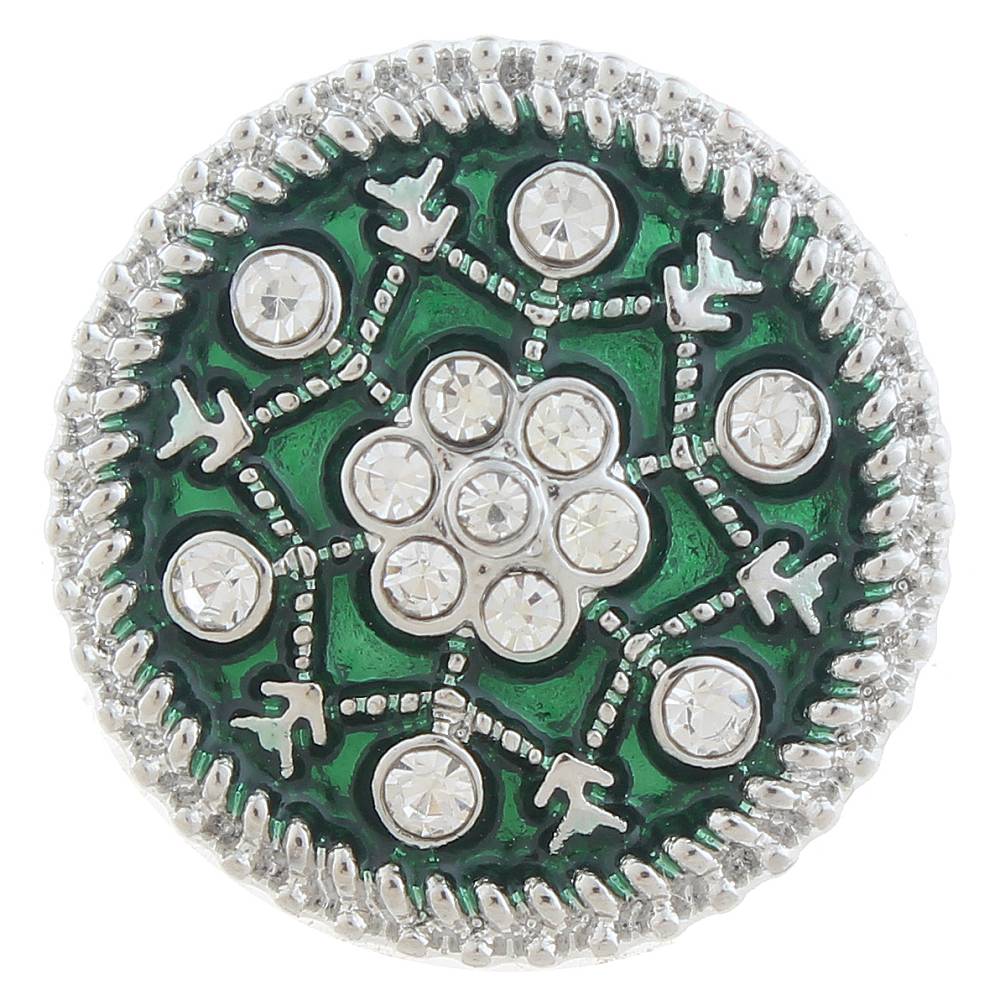 20MM snaps with rhinestone Snap Button