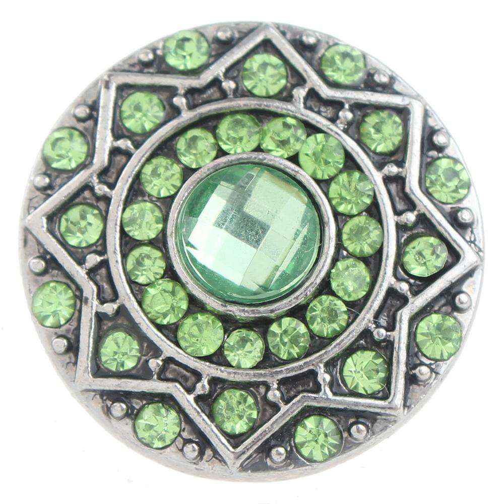 Green 20mm Snap Button