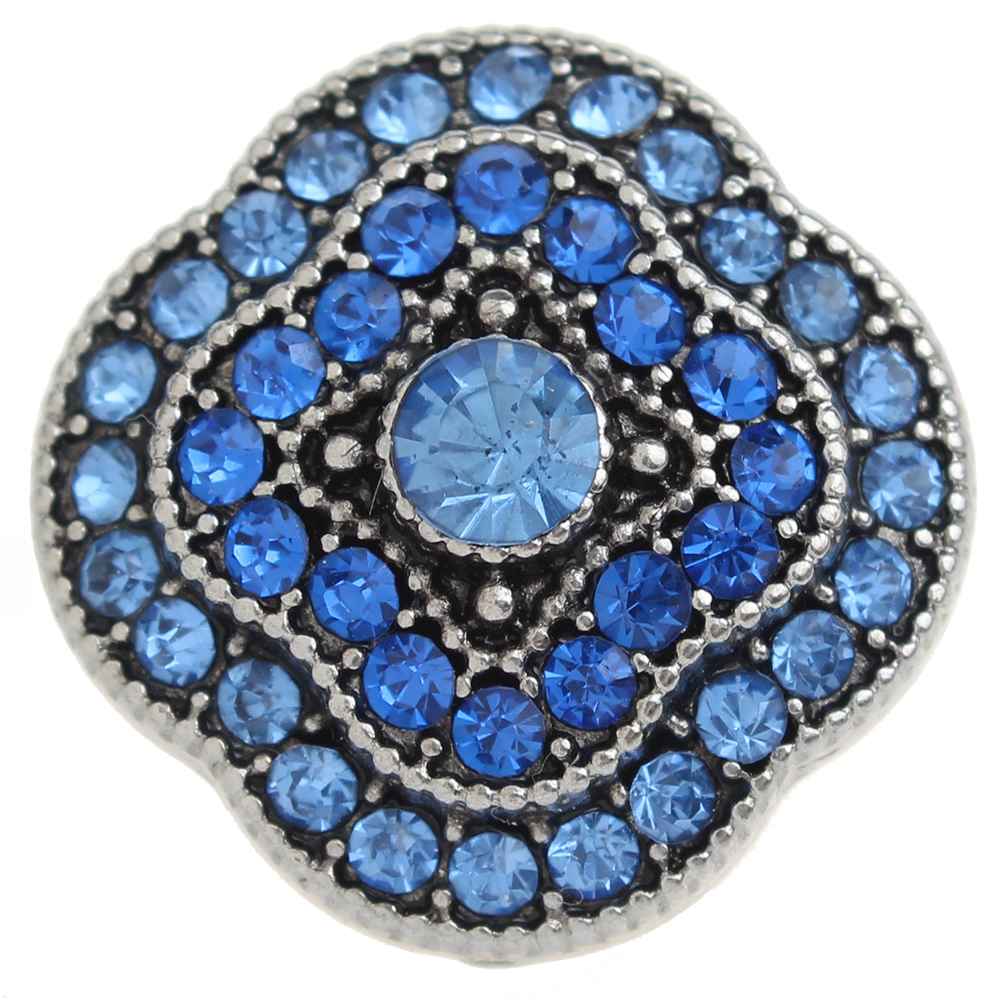 Blue 20mm Snap Button