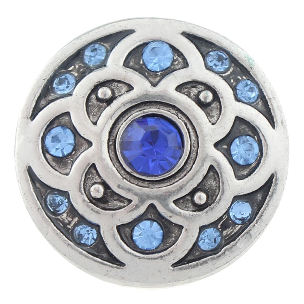 Blue 20mm Snap Button