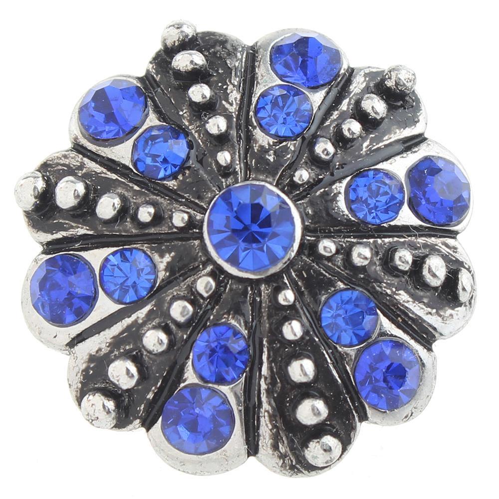 Blue 20mm Snap Button