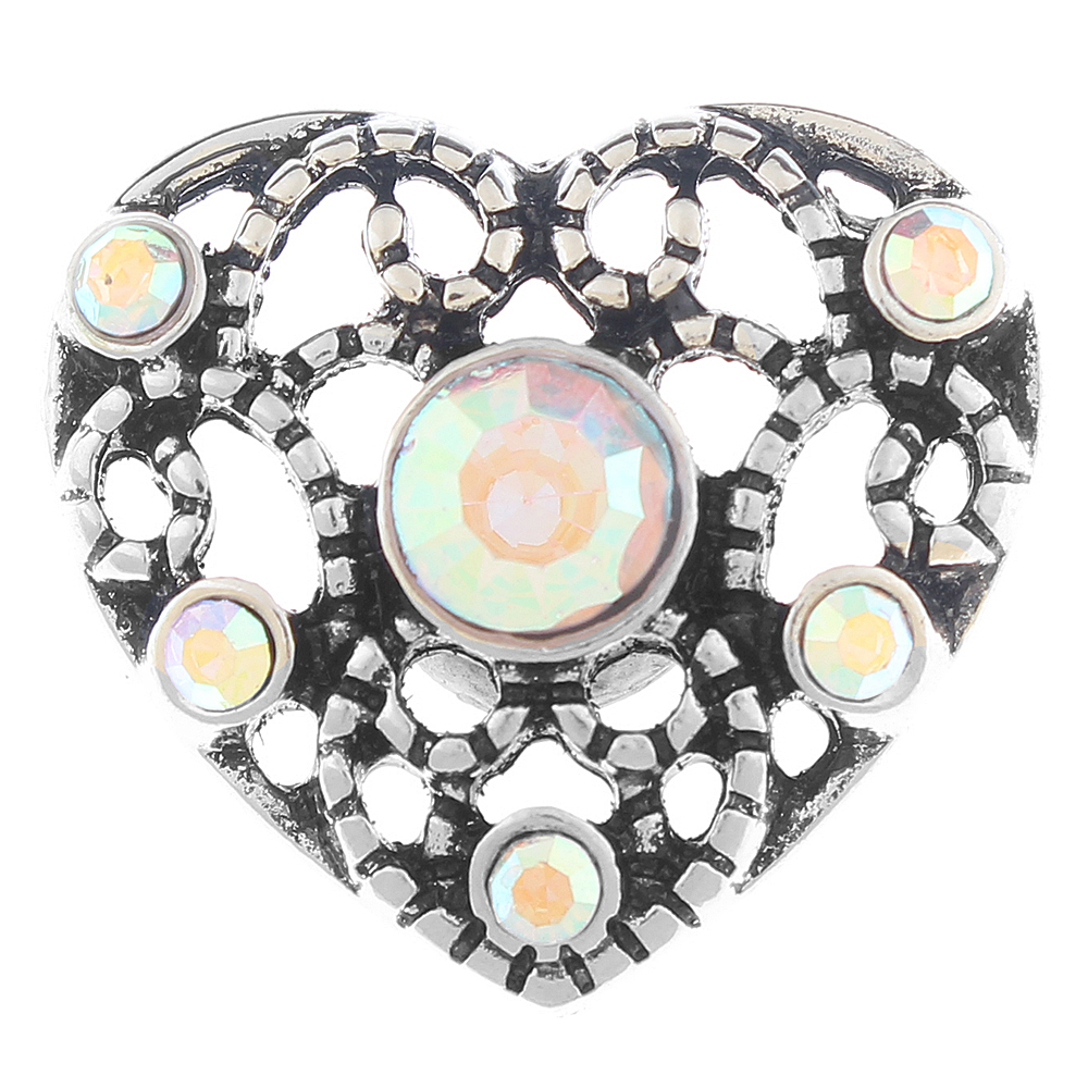 20MM Heart Snap Button