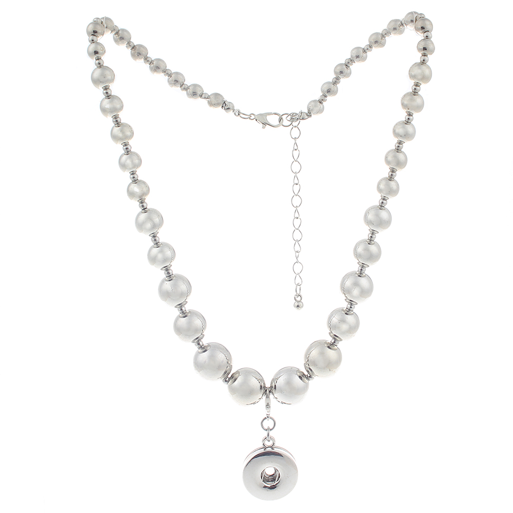 20mm metal beads necklace Snap Necklace