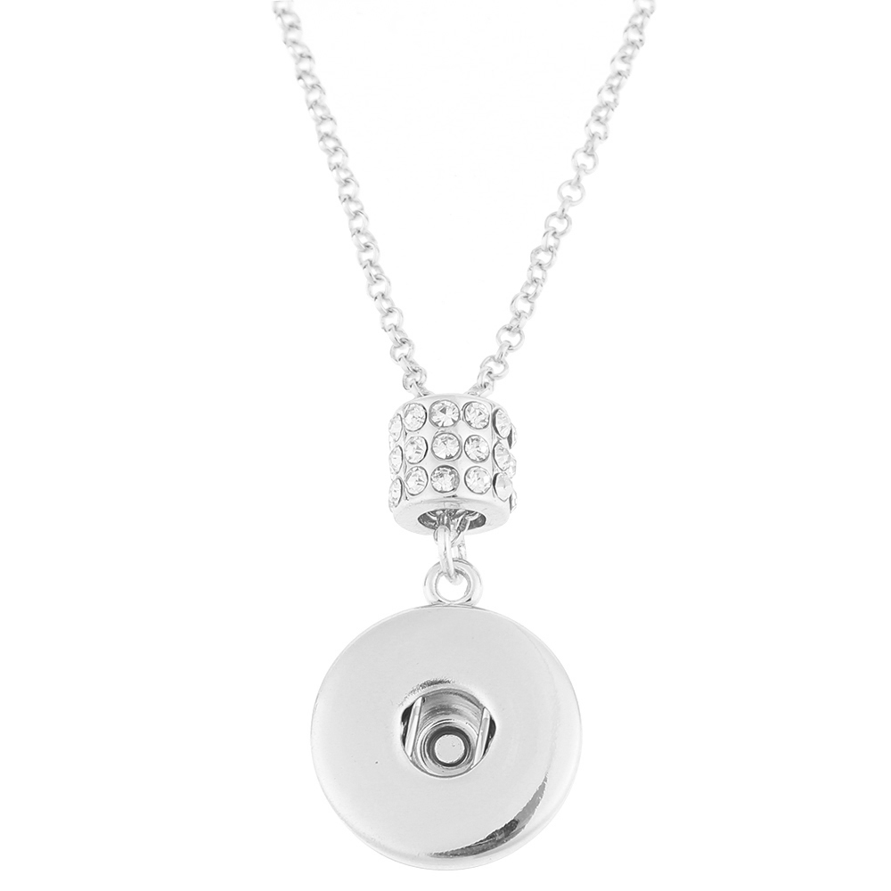 Silver-plated Snaps Necklace with 45CM Chain