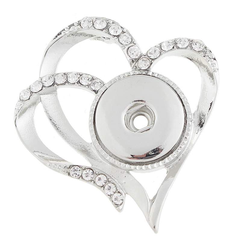 Snap button pendant without chain fit 20mm snaps