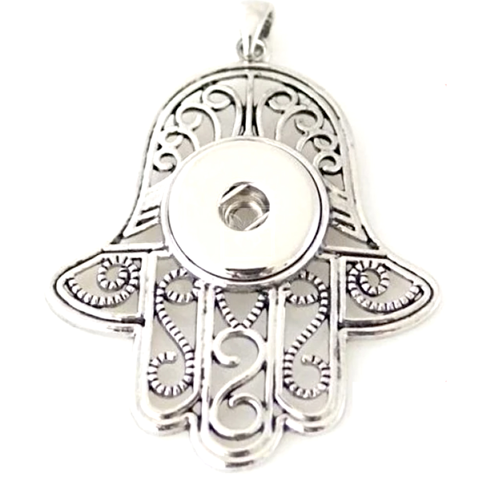 Snap button pendant without chain fit 20mm snaps