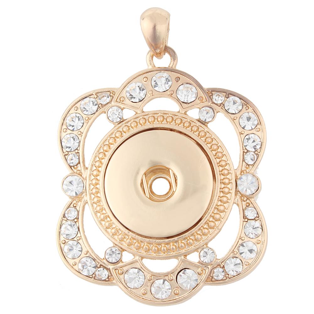 High quality Gold-plated Snaps pendants without chain