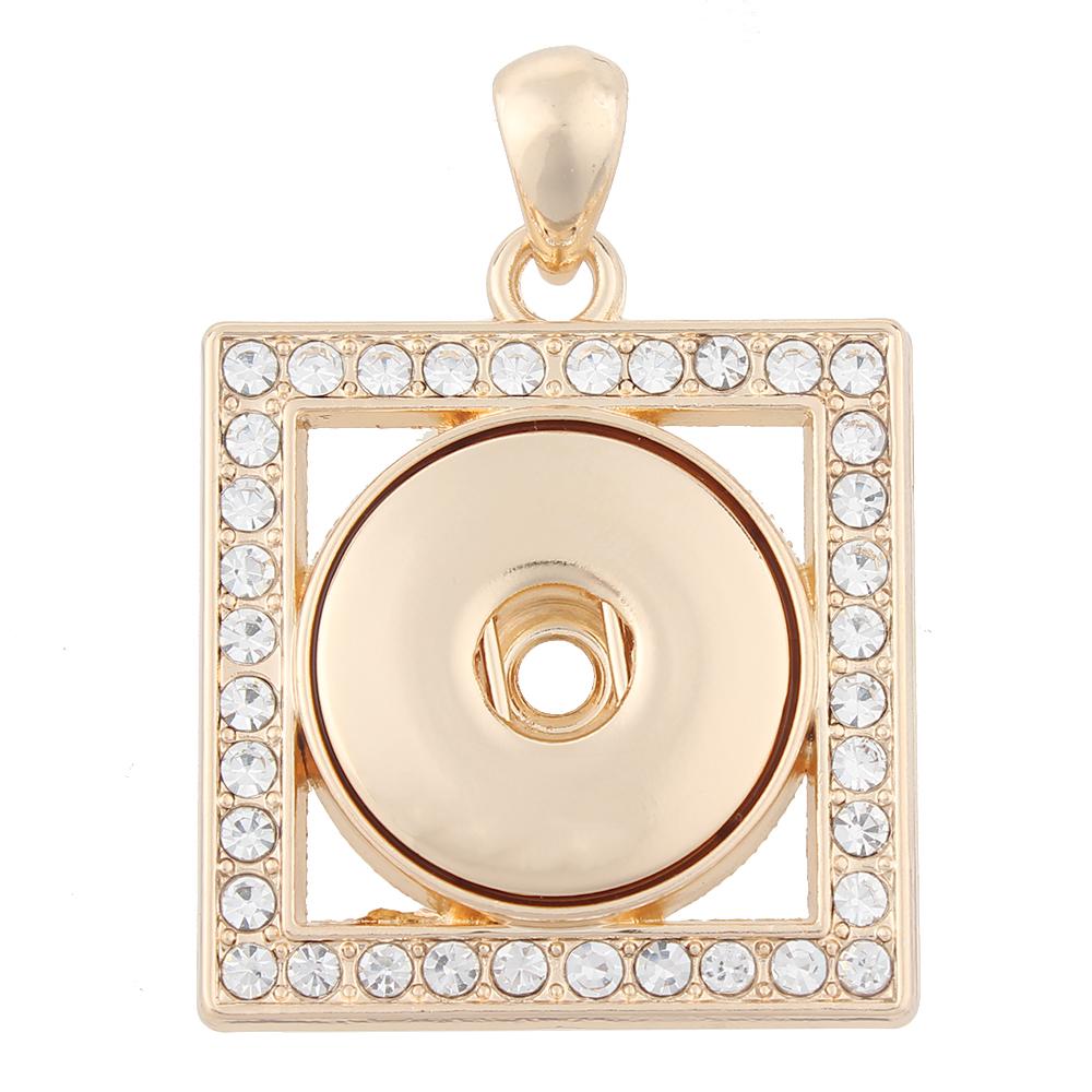 High quality Gold-plated Snaps pendants without chain