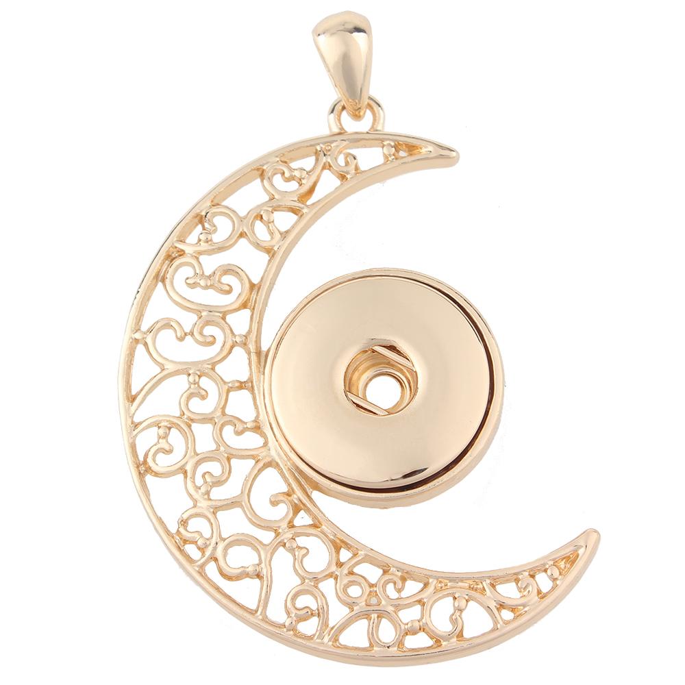 High quality Gold-plated Snaps pendants without chain