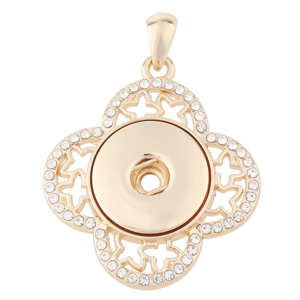 High quality Gold-plated Snaps pendants without chain