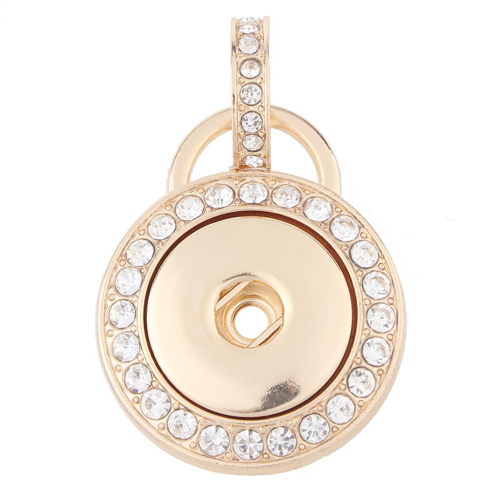 High quality Gold-plated Snaps pendants without chain