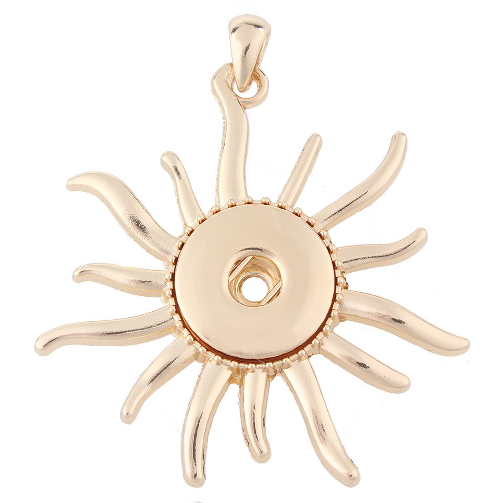 High quality Gold-plated Snaps pendants without chain