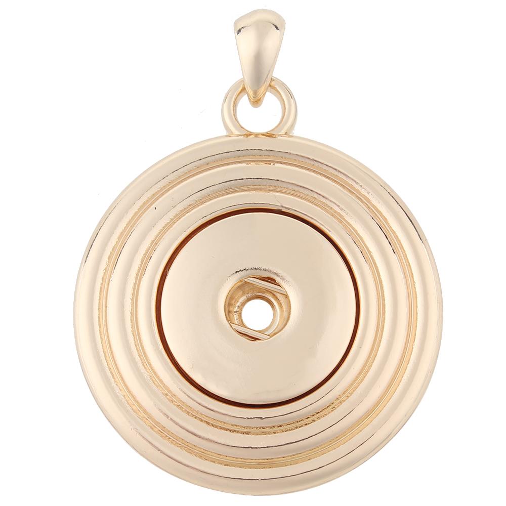 High quality Gold-plated Snaps pendants without chain