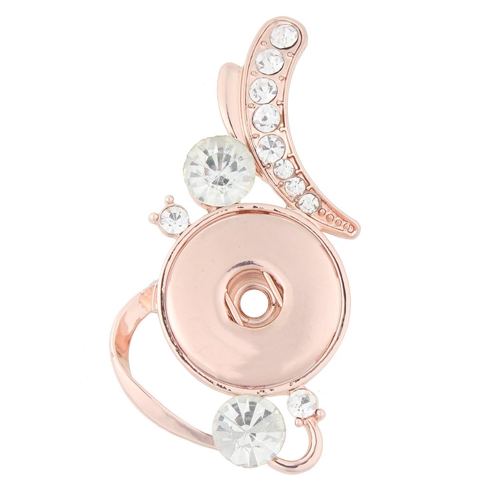 High quality Rose Gold-plated Snaps pendants without chain