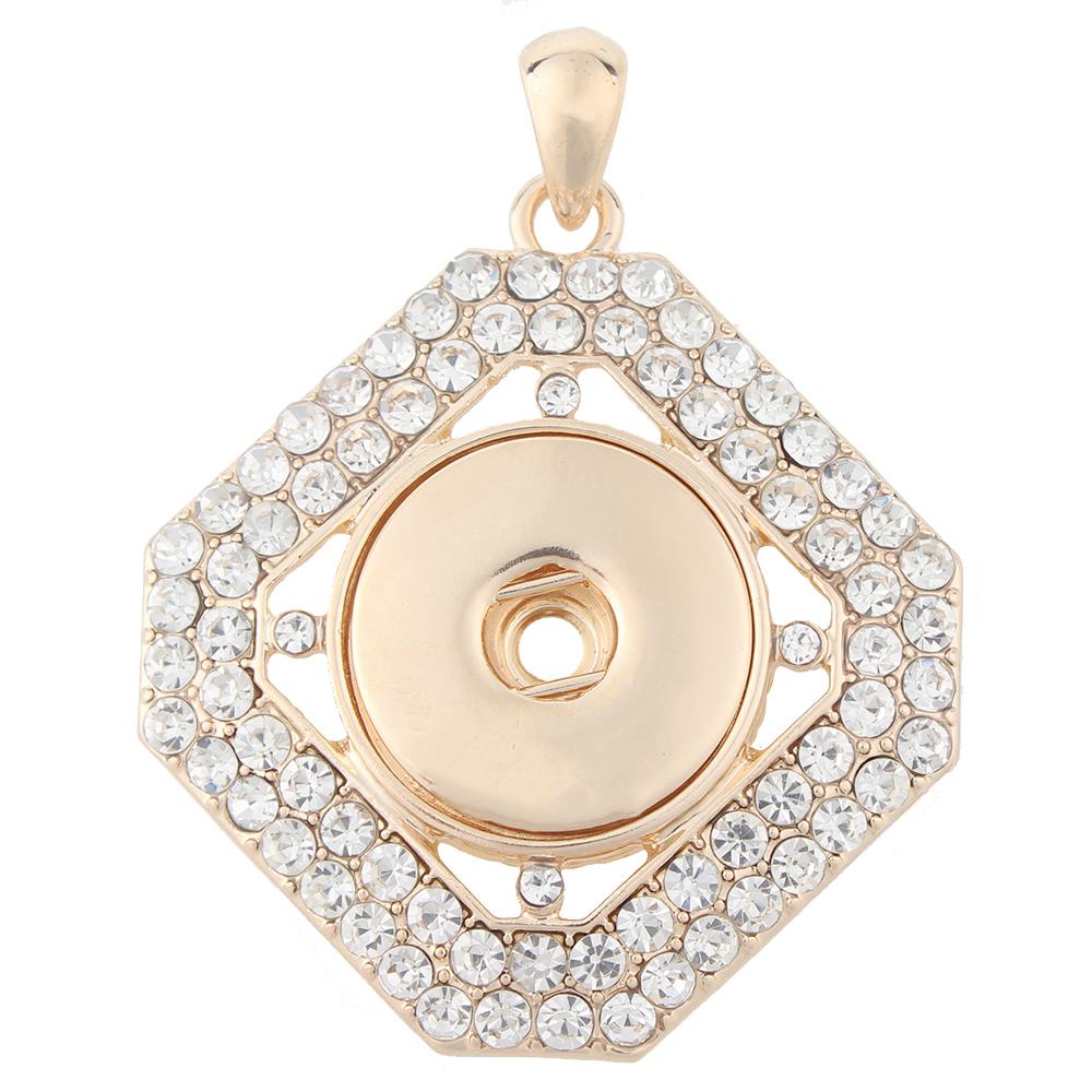 High quality Gold-plated Snaps pendants without chain