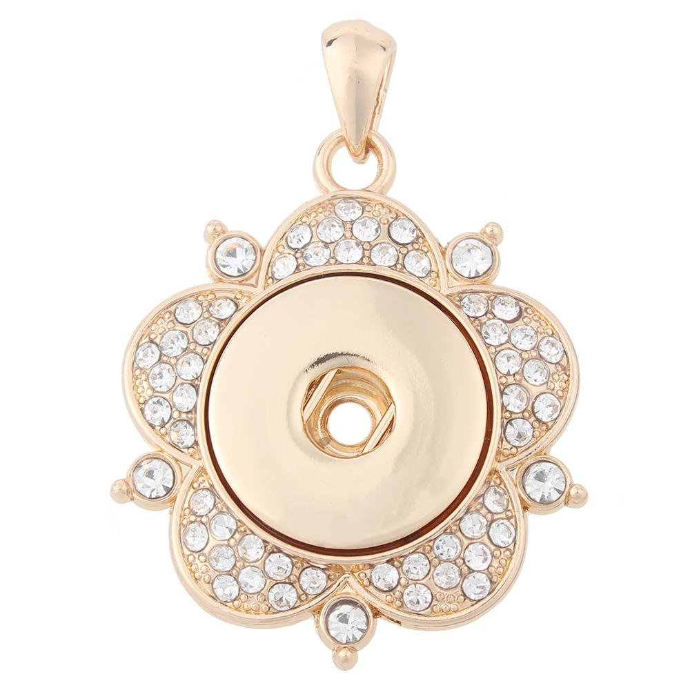 High quality Gold-plated Snaps pendants without chain