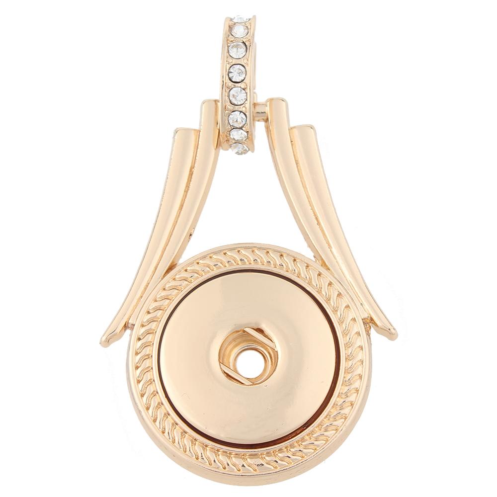 High quality Gold-plated Snaps pendants without chain