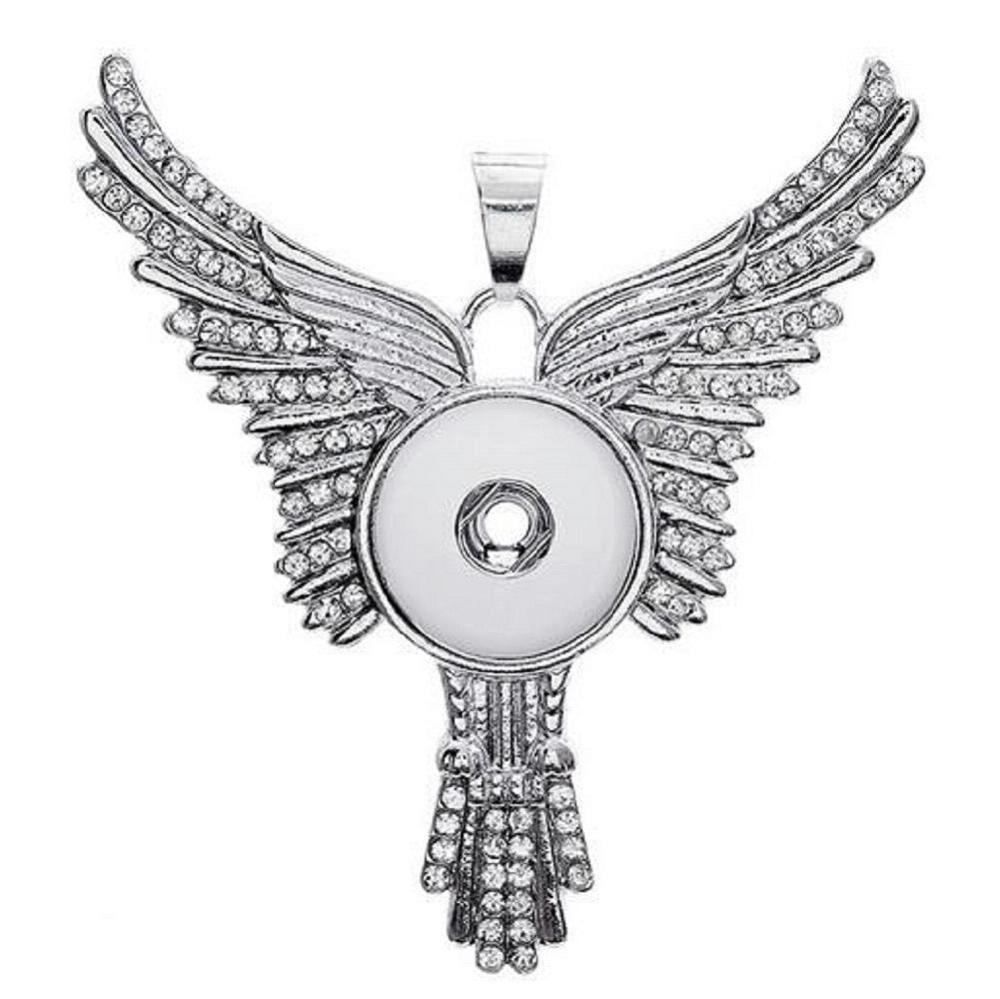 Animal Phoenix snap button pendant without chain