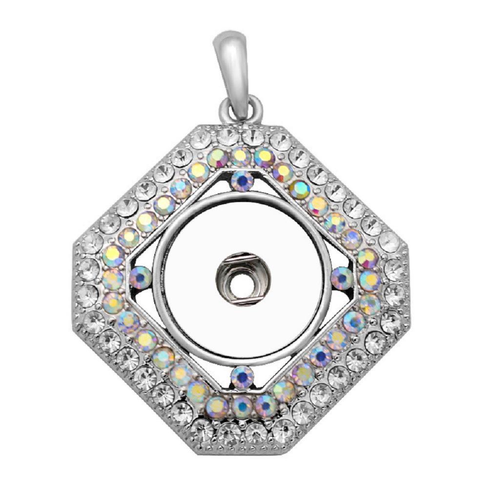 snap button pendant without chain