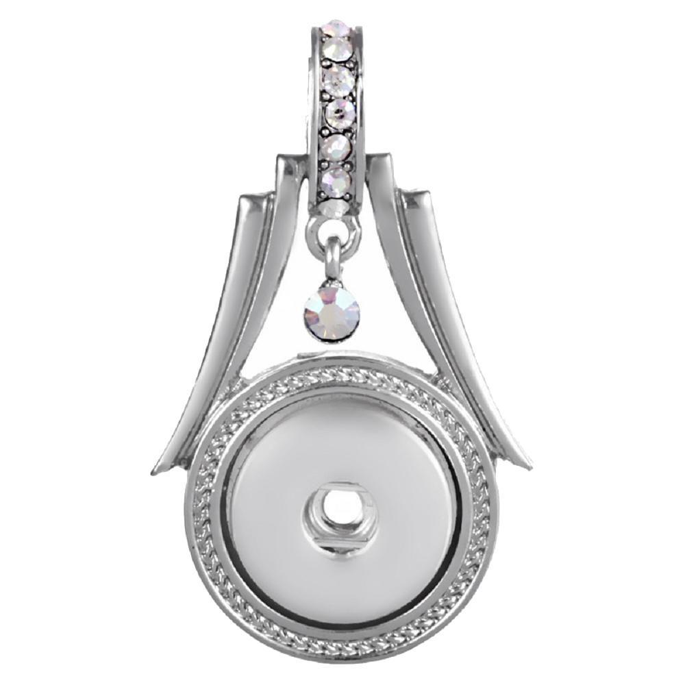 snap button pendant without chain