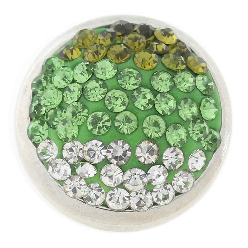 18mm Sugar snaps Alloy with rhinestones snaps jewelry
