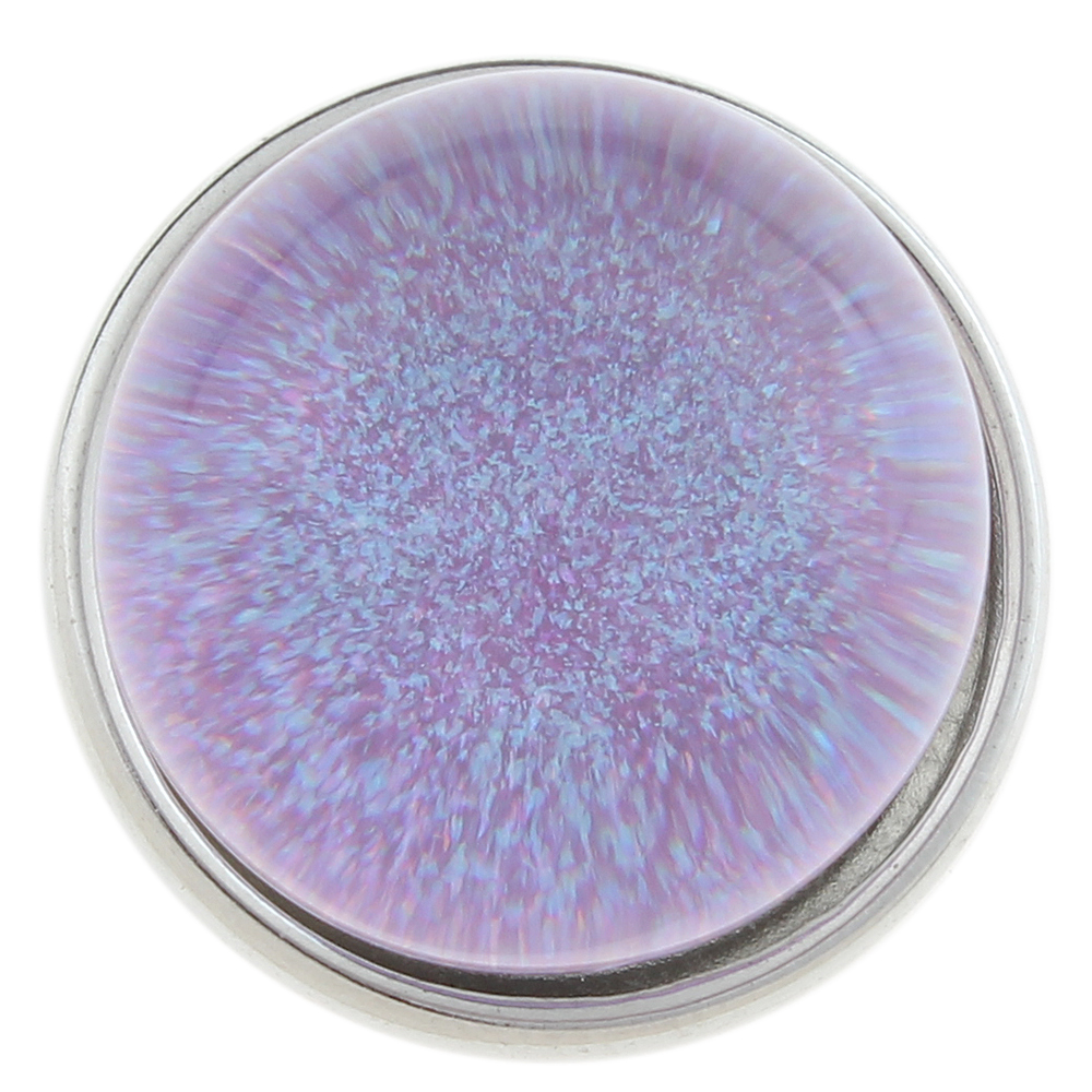 20mm aurora symphony starry sky glitter round snap button