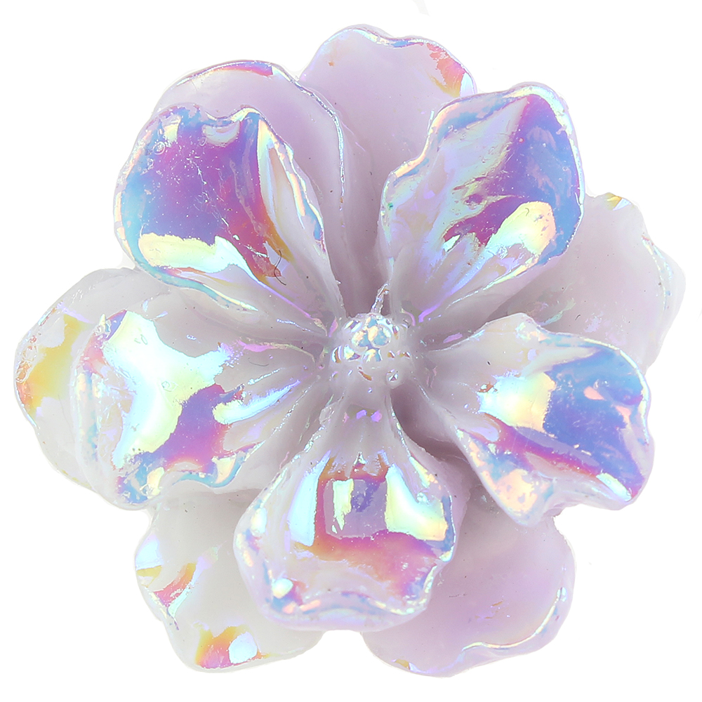 20mm Luminous colorful flowers snap button