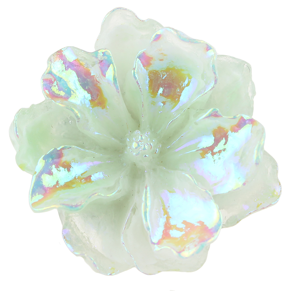20mm Luminous colorful flowers snap button