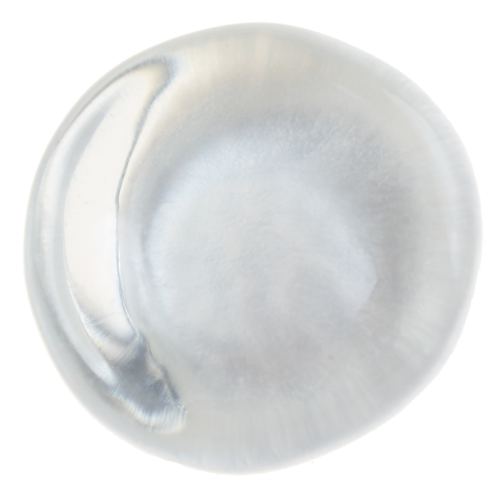 20mm Irregular transparent colored resin snap button