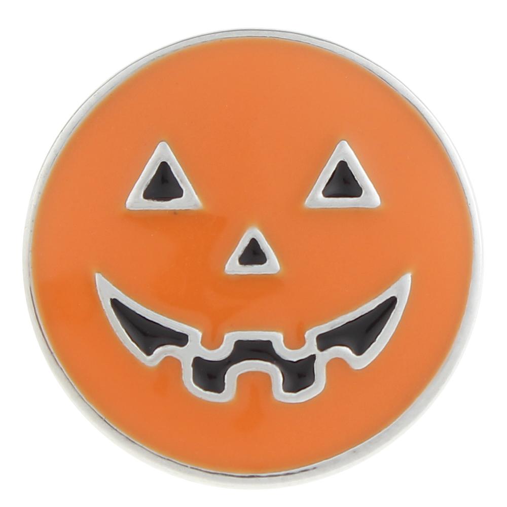 Halloween pumpkin lantern Enamel Snaps button 20mm Snap Button