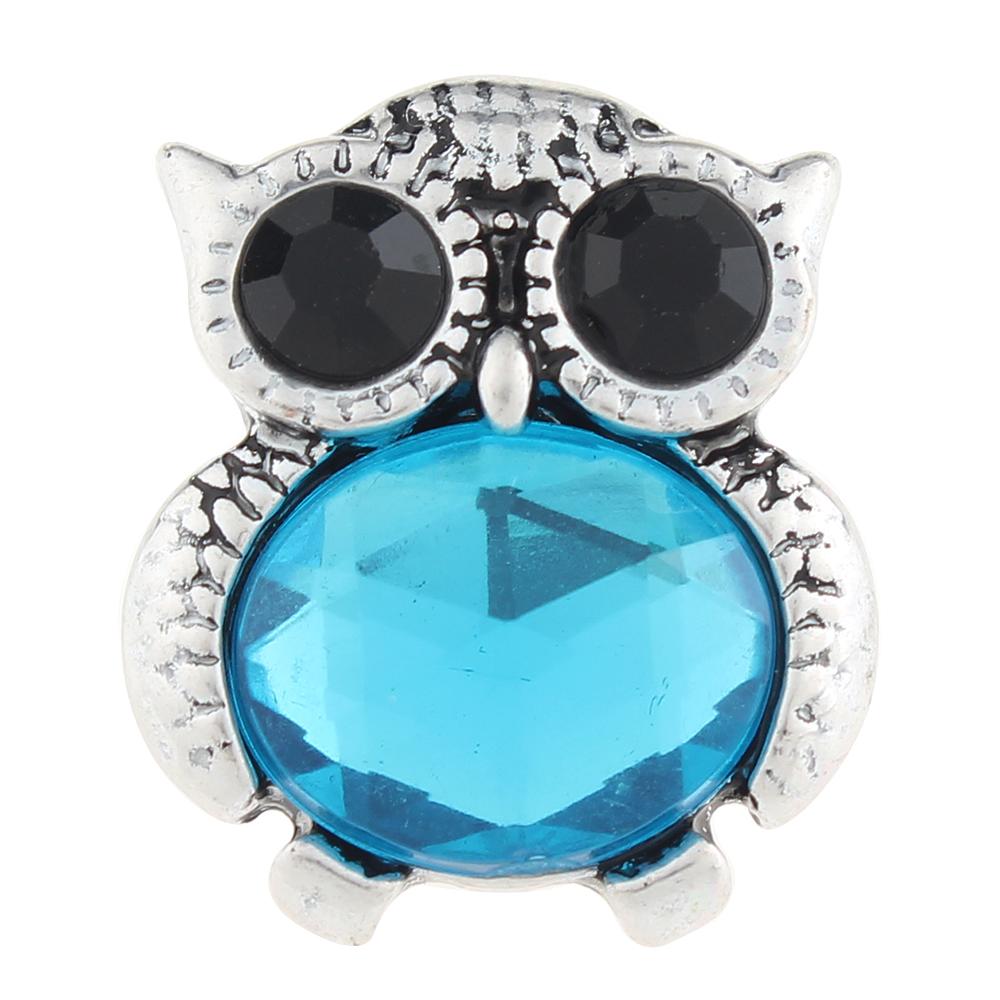 Owl 20mm Snap Button
