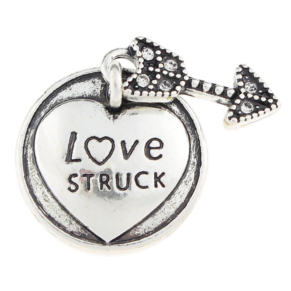 Love struck 20mm Snap Button