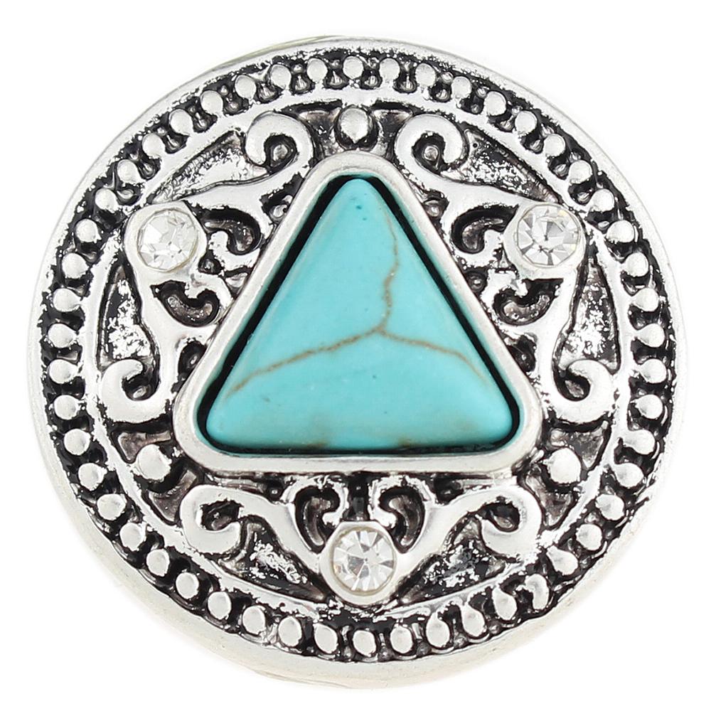 Turquoise 20mm Snaps Button